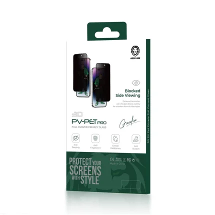 Green Lion 3D PET Pro Privacy Screen Protector for iPhone 15 Pro