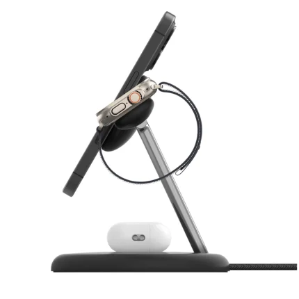 Belkin BoostCharge Pro 3-in-1 Magnetic Wireless Charging Stand with Qi2 15W