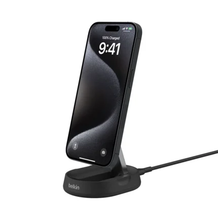 Belkin Convertible Magnetic Wireless Charging Stand with Qi2 15W
