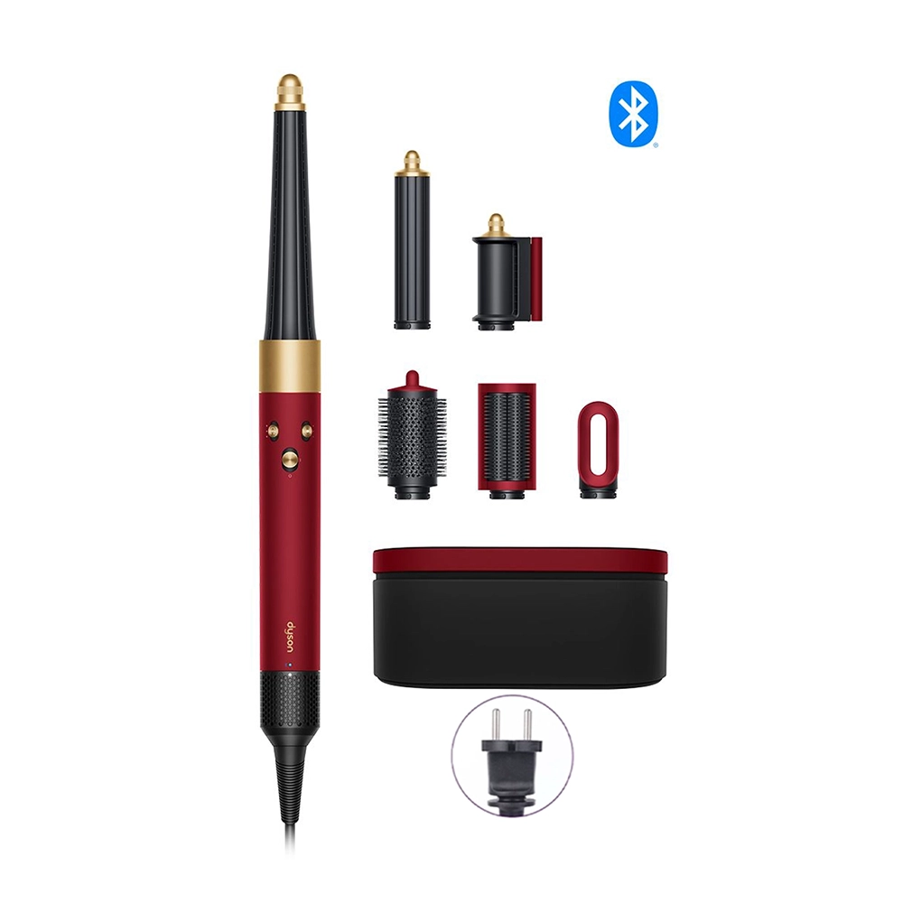 Dyson Airwrap i.d.™ HS08 Multi-Styler and Dryer in Red Velvet and Gold EU Plug