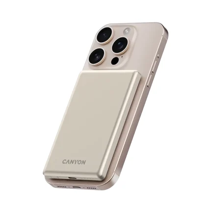 Canyon Magnetic Wireless Power Bank 5000Mah OnPower 505 - Image 2